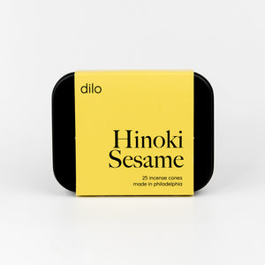 Dilo Hinoki Sesame Incense Cones