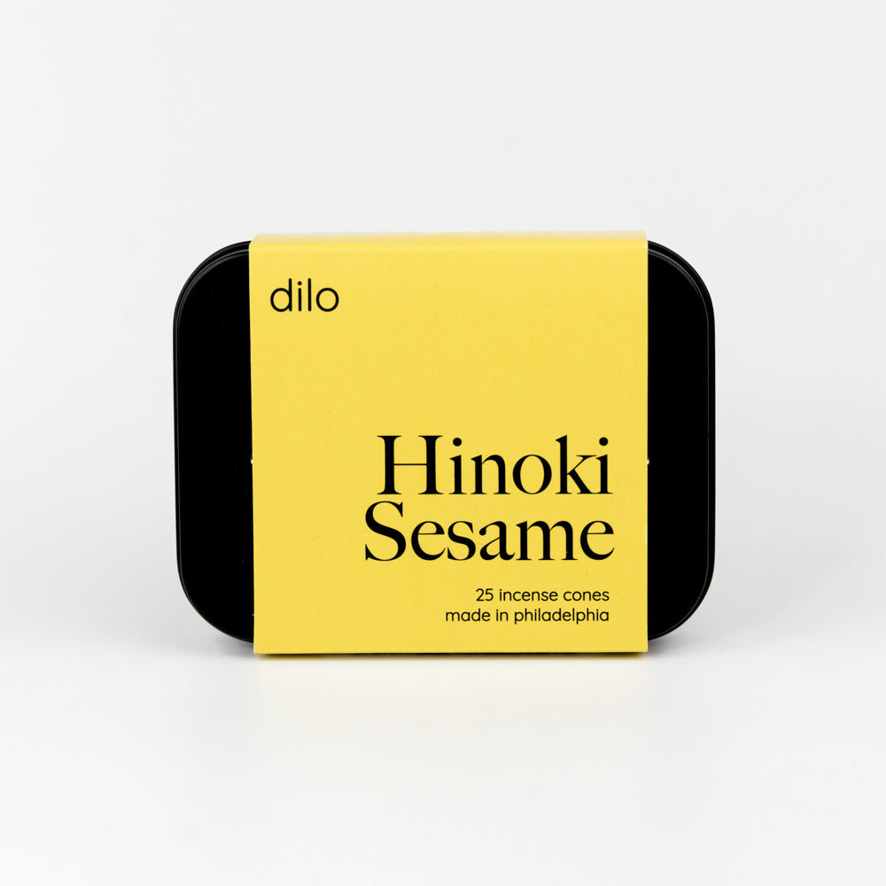 Dilo Hinoki Sesame Incense Cones