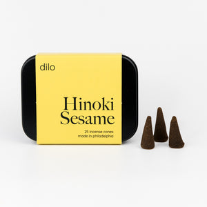 Dilo Hinoki Sesame Incense Cones