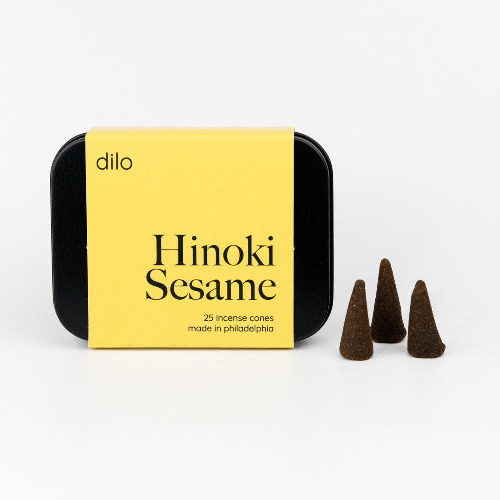 Dilo Hinoki Sesame Incense Cones