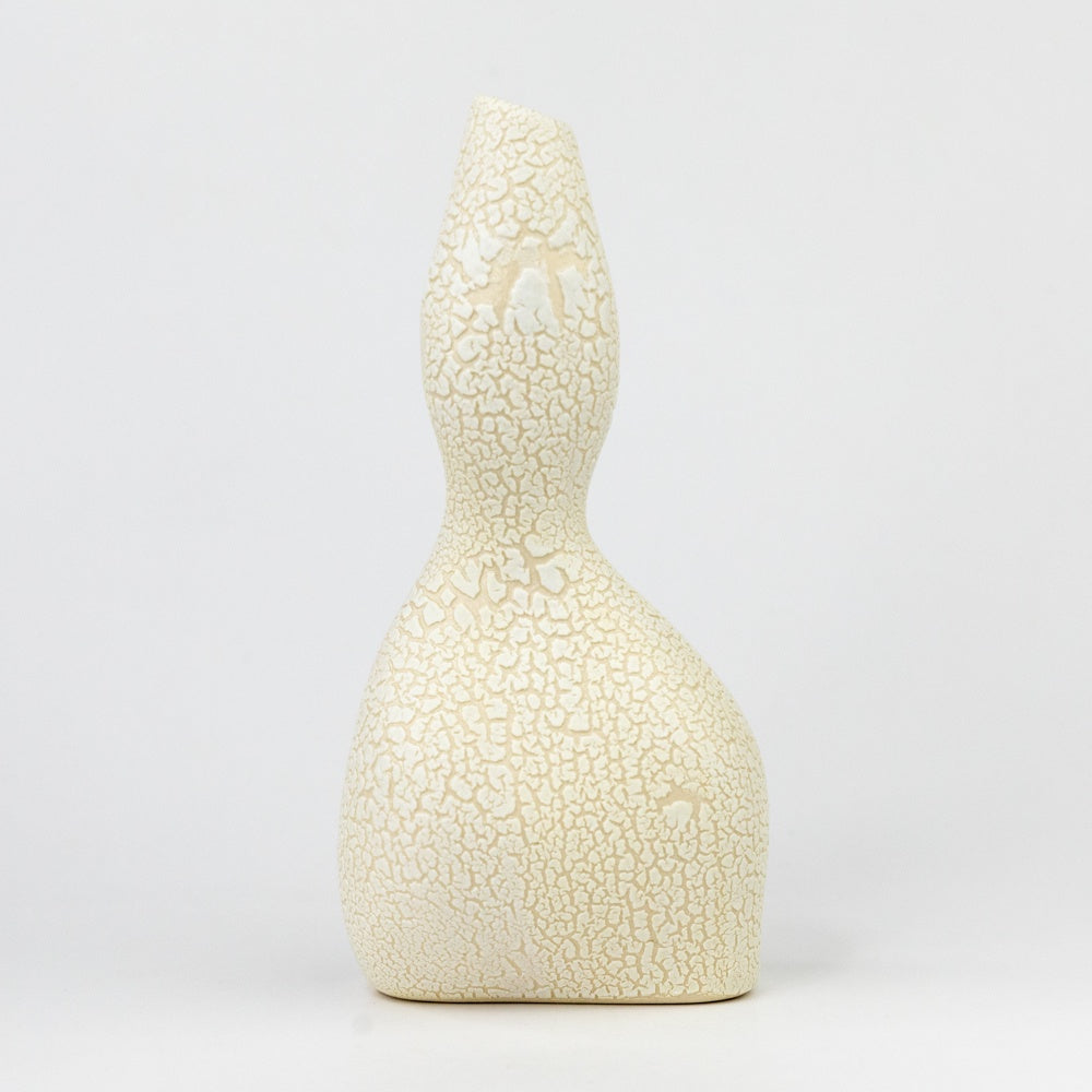 Femme Vase 1 - White Snake