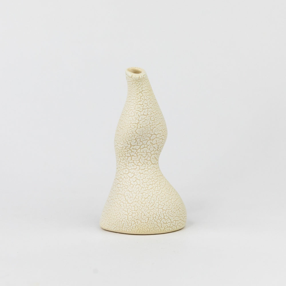 Mini Femme Vase - White Snake