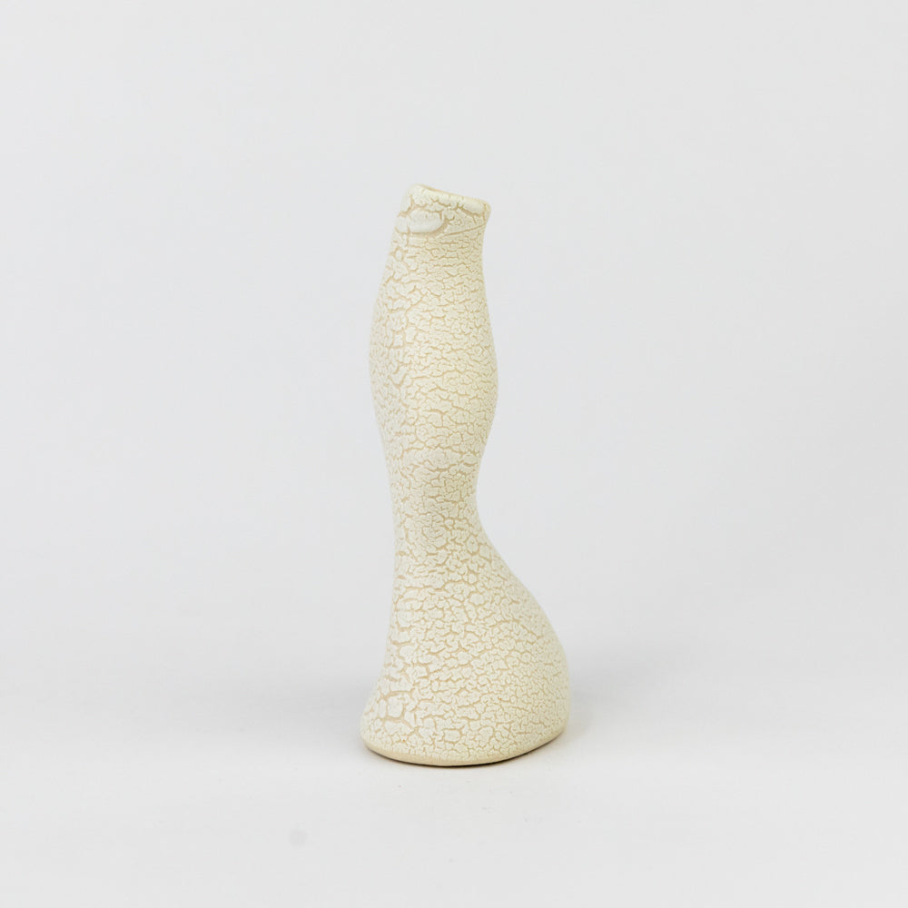 Mini Femme Vase - White Snake