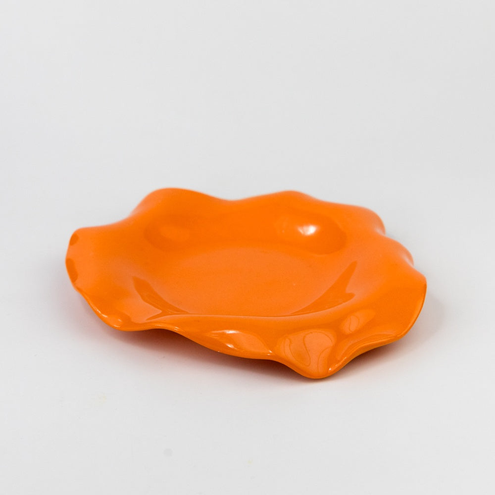 Oyster Tray Medium - Retro Orange