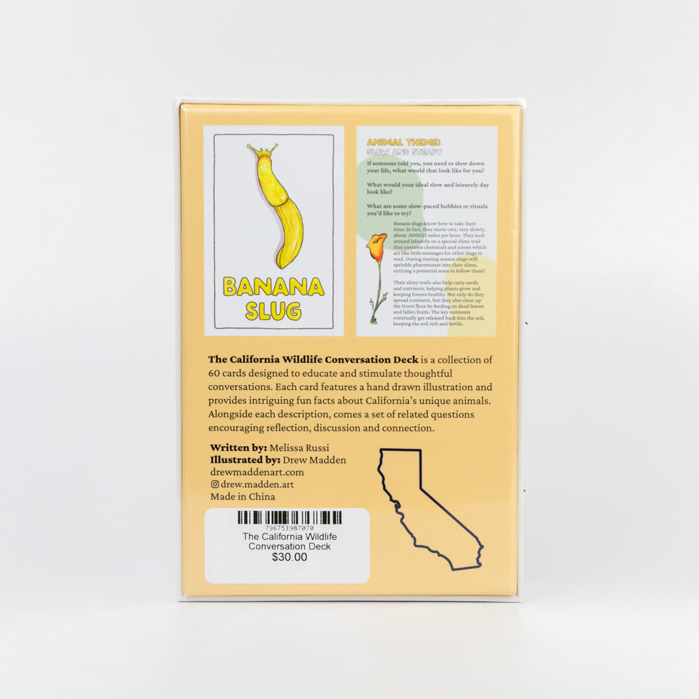 The California Wildlife Conversation Deck
