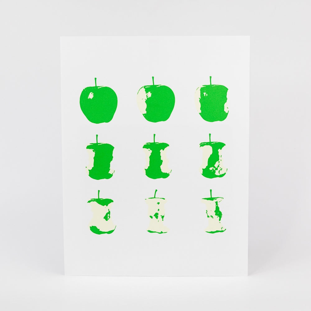 Green Apple Print
