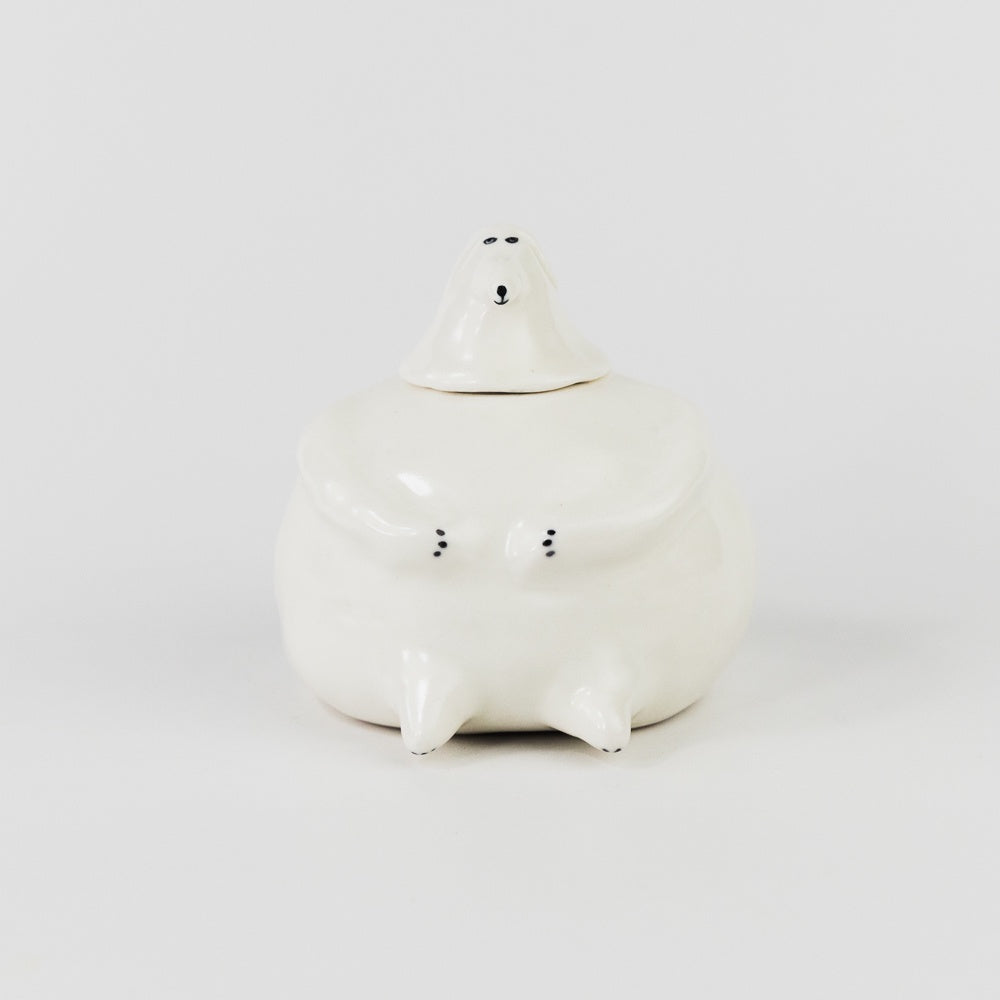 Chubby Jar - White