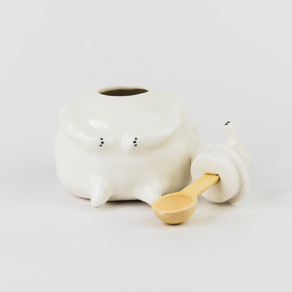 Chubby Jar - White