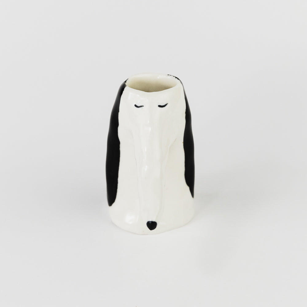 Dog Head Vase