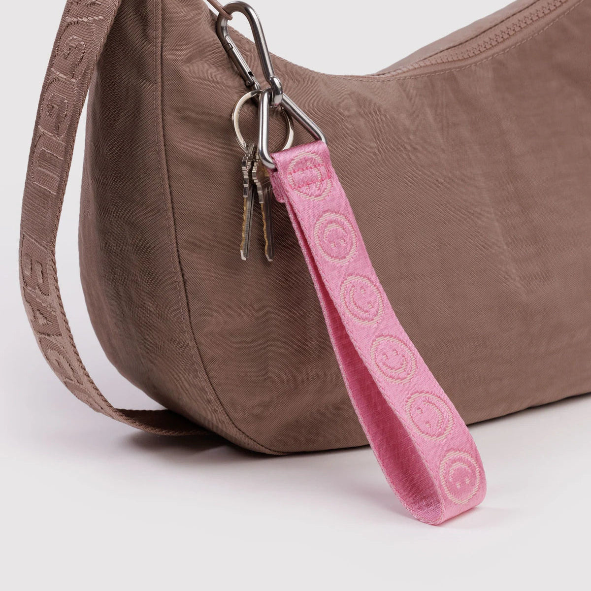 Logo Keychain - Pink Happy