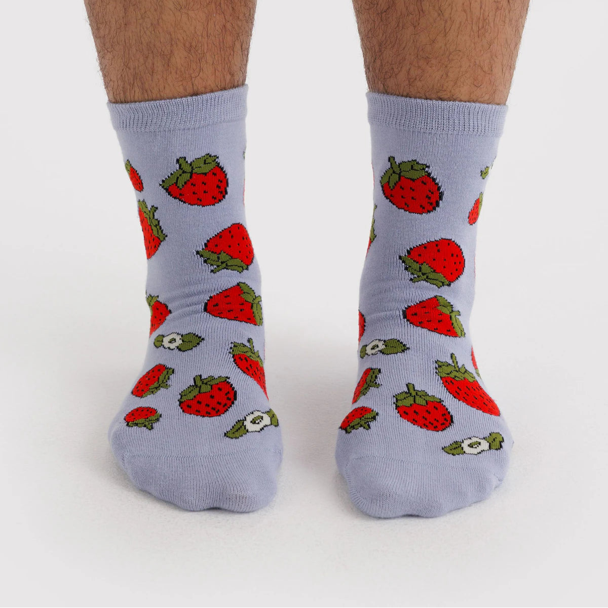 Crew Socks - Strawberry Blossom