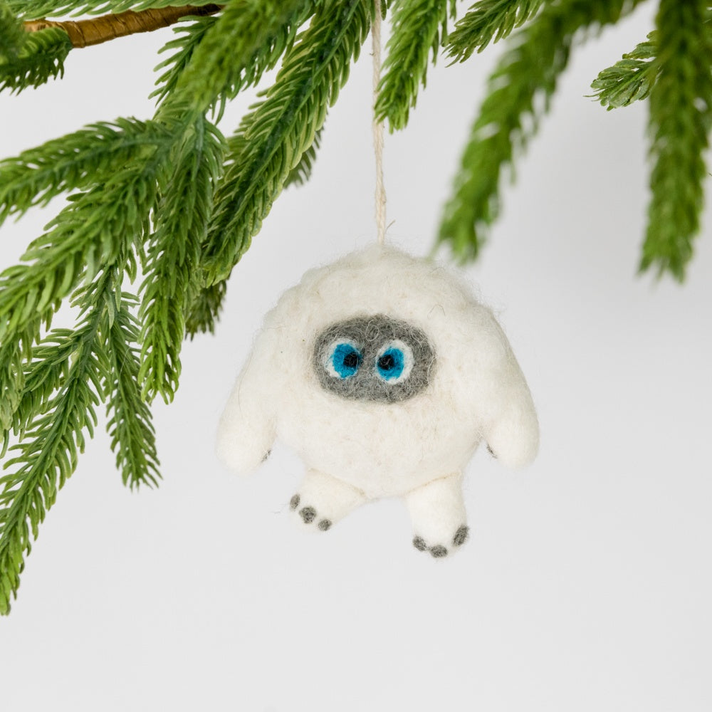Baby Yeti Ornament