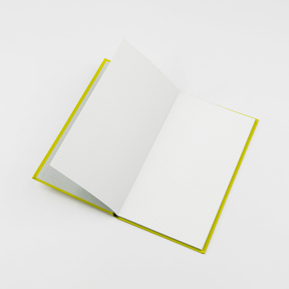 Field Notebook Sketch Book 3mm Grid - Sulfur Yellow