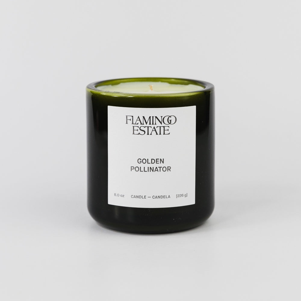 Golden Pollinator Candle