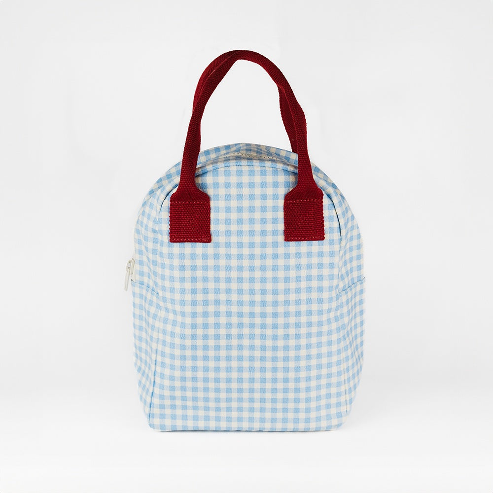 Zipper Lunch - Gingham Sky