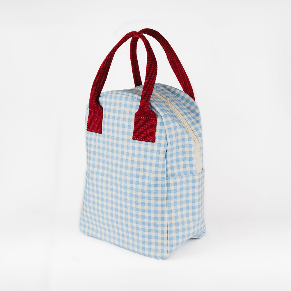 Zipper Lunch - Gingham Sky