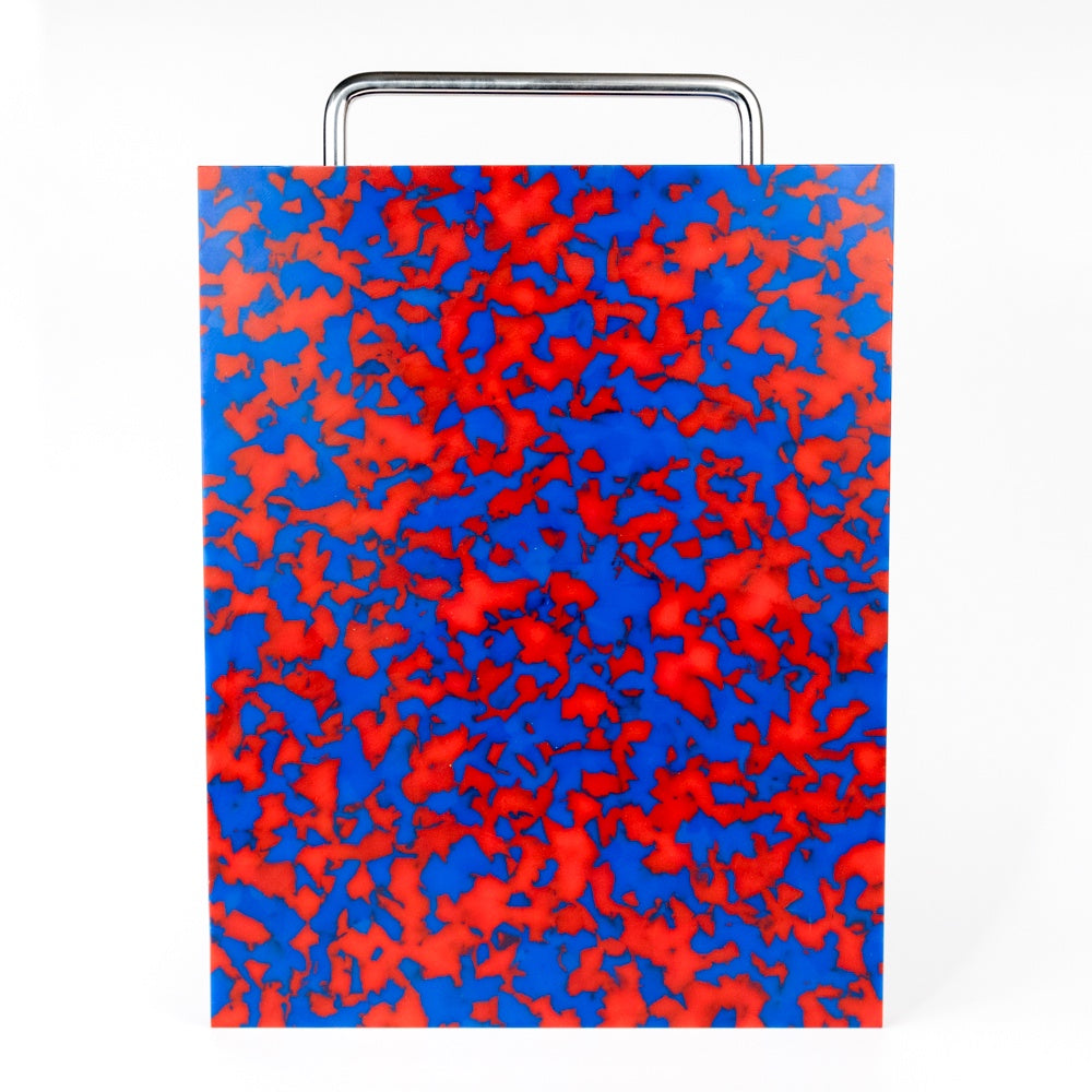 Fredericks & Mae Cutting Board Large Red and Blue