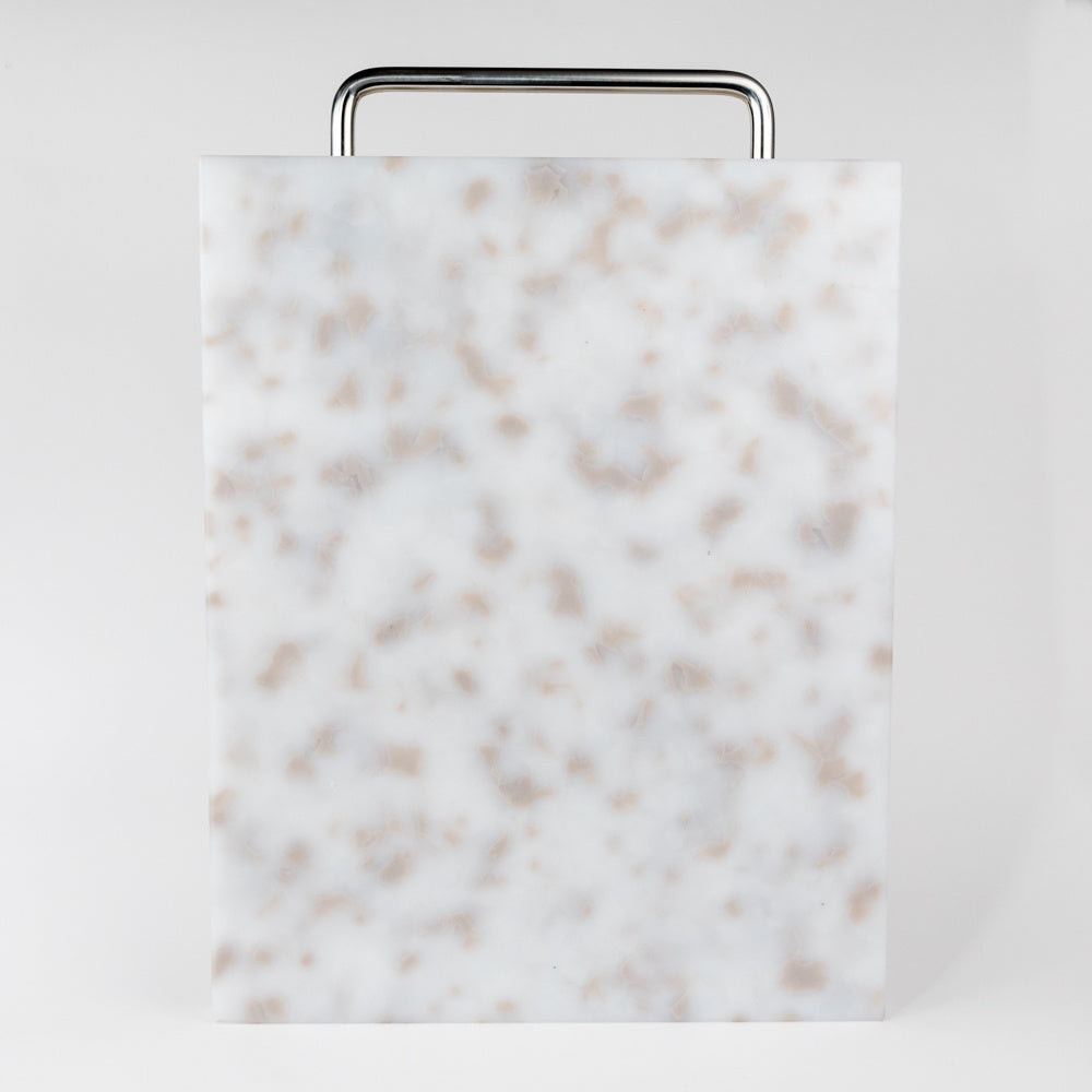 Fredericks & Mae Cutting Board in White & Gray