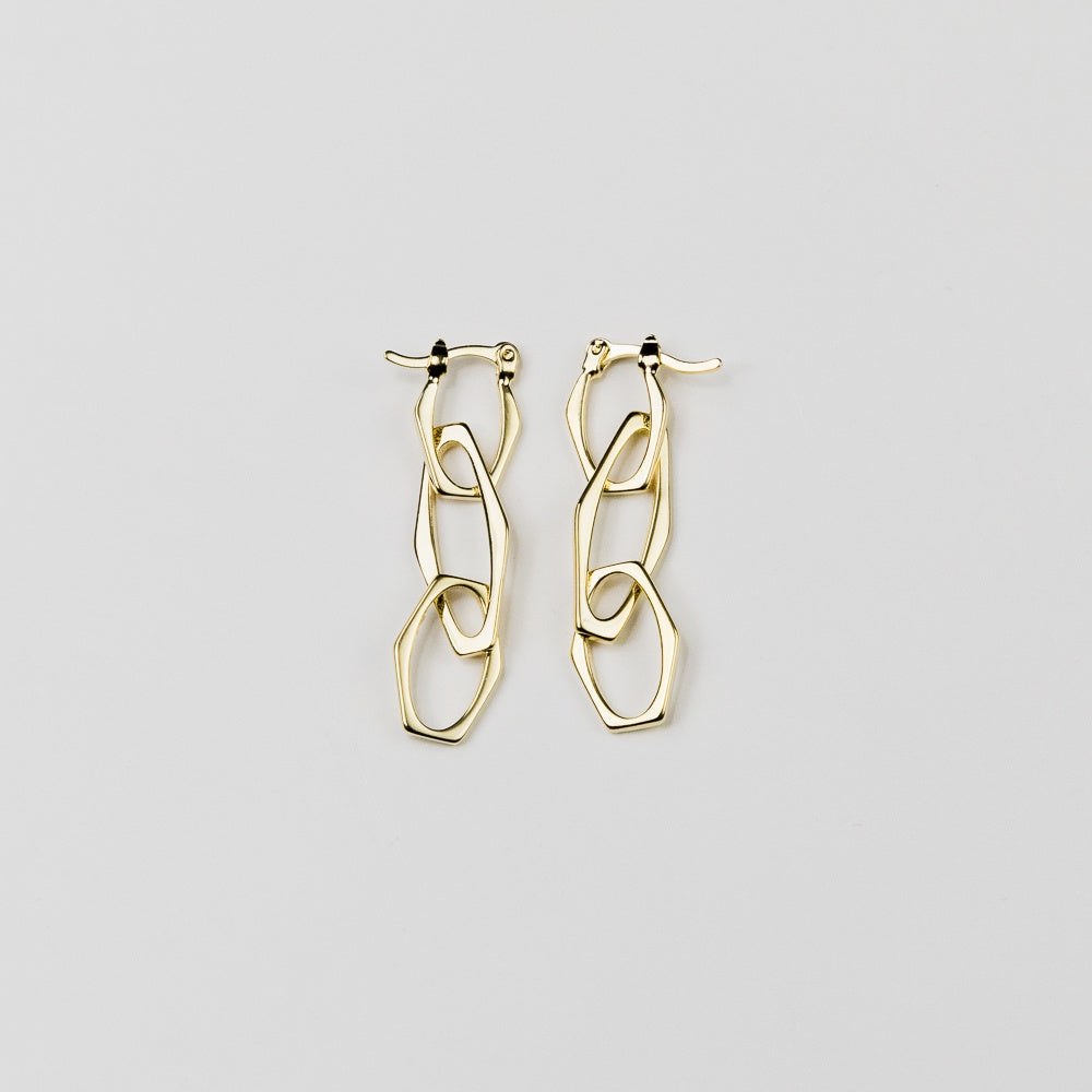 Geometric Dangle Earrings