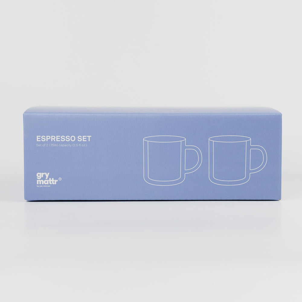 Espresso Set - Periwinkle