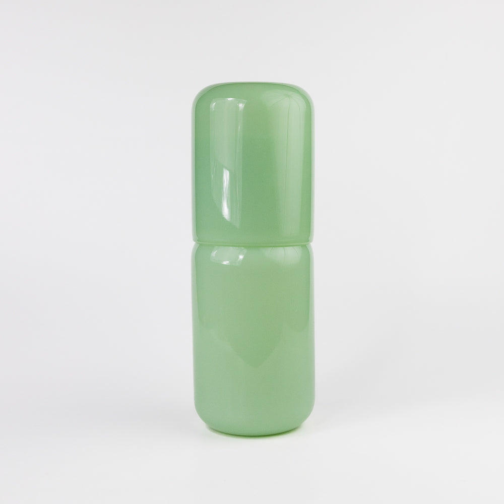 Tinted Glass Carafe - Jade