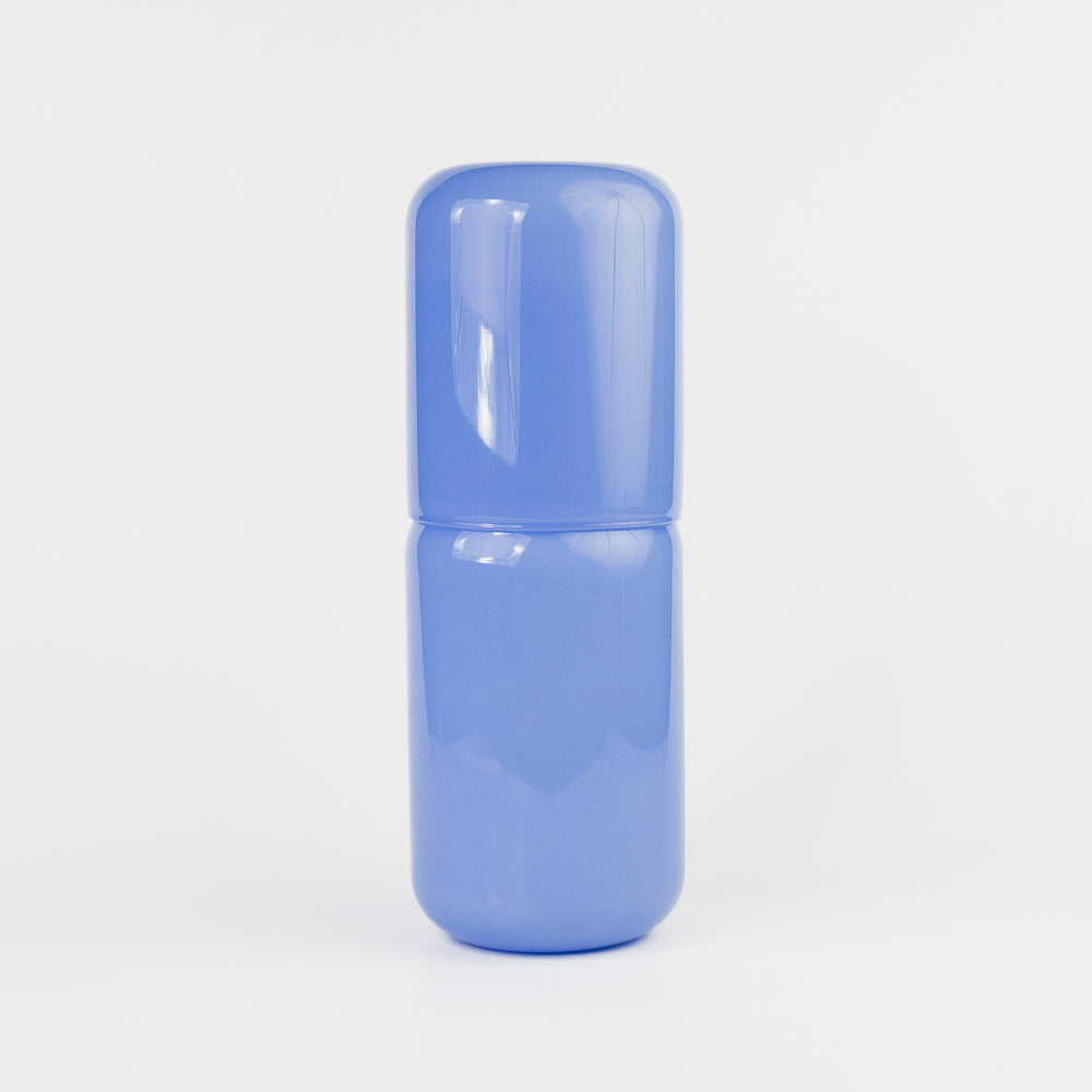 Tinted Glass Carafe - Periwinkle