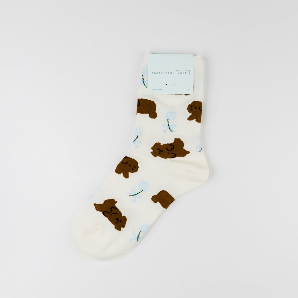 Gus Gus Crew Socks - Ivory