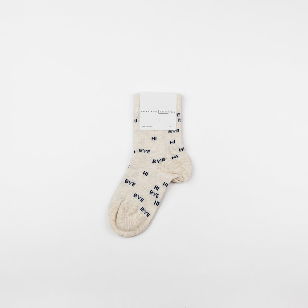 Mini Hi Bye Crew Socks