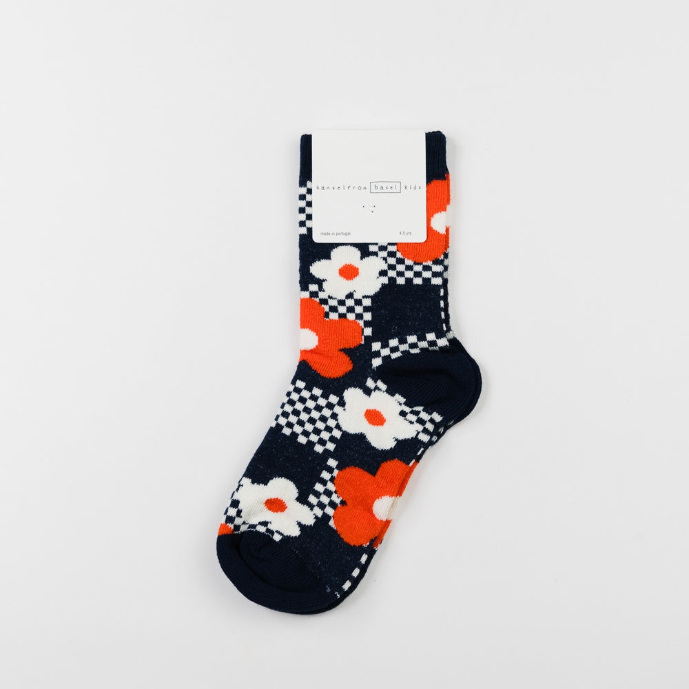 Mini Jillian Crew Socks - Cobalt Blue