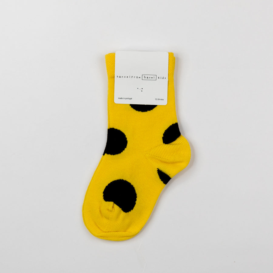 Mini Rie Crew Socks - Yellow