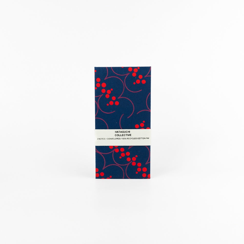 Large Envelope with Notecard Set - SAANP NAVY