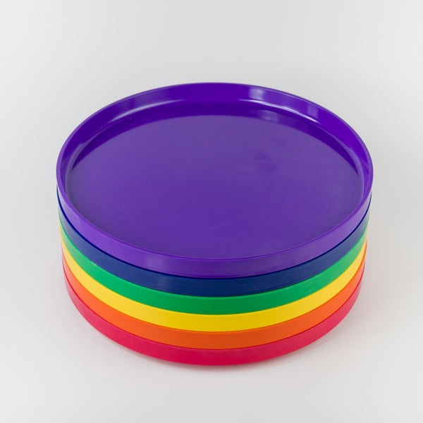 Max Dinnerware 9.75" Maxplate Set of 6 - Rainbow