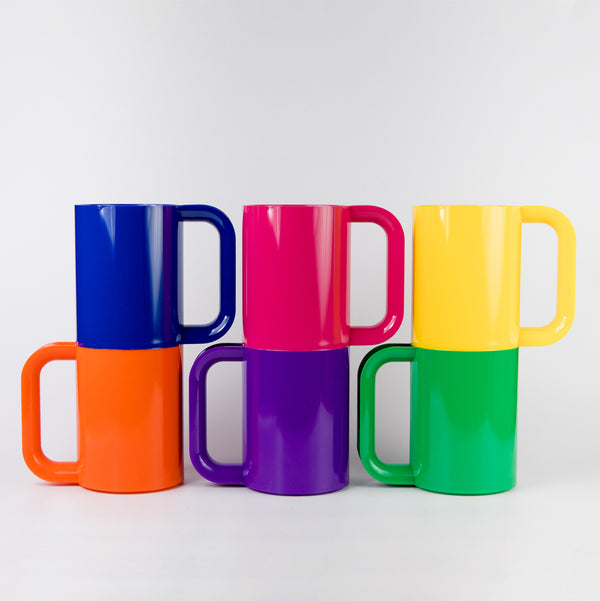 Max Dinnerware Maxmug Set of 6 - Rainbow