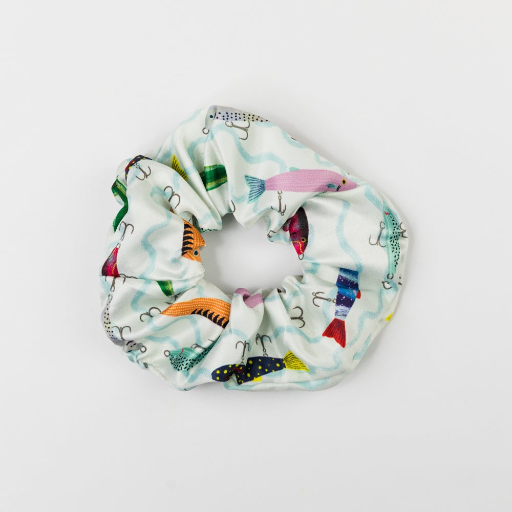 Fishing Trip Scrunchie - Fishing Lure