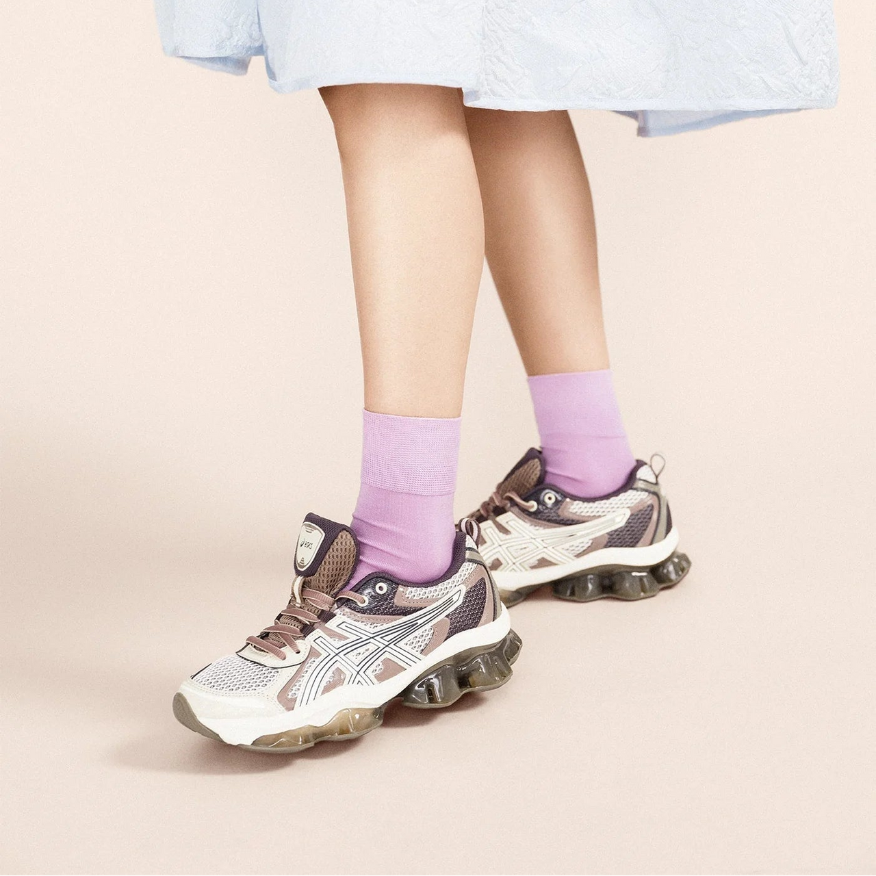 Trouser Crew Socks - Wisteria
