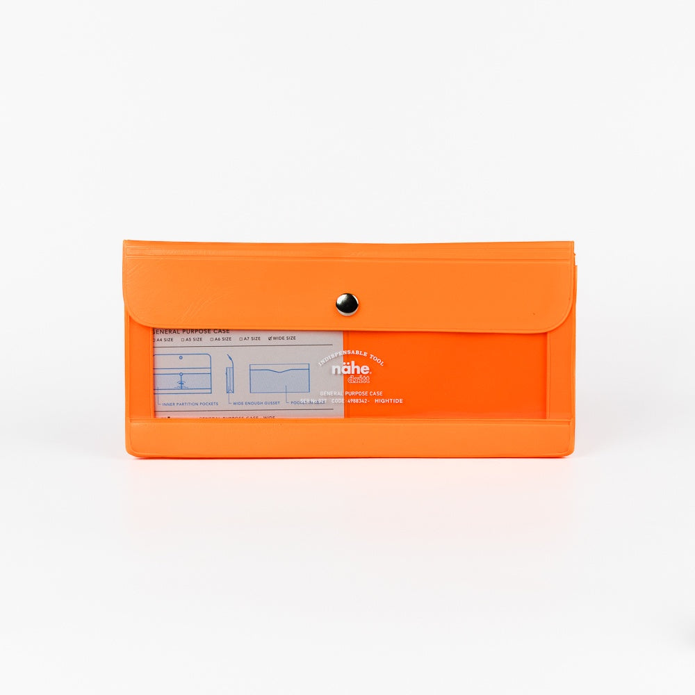 General Purpose Case / Wide - Neon Orange