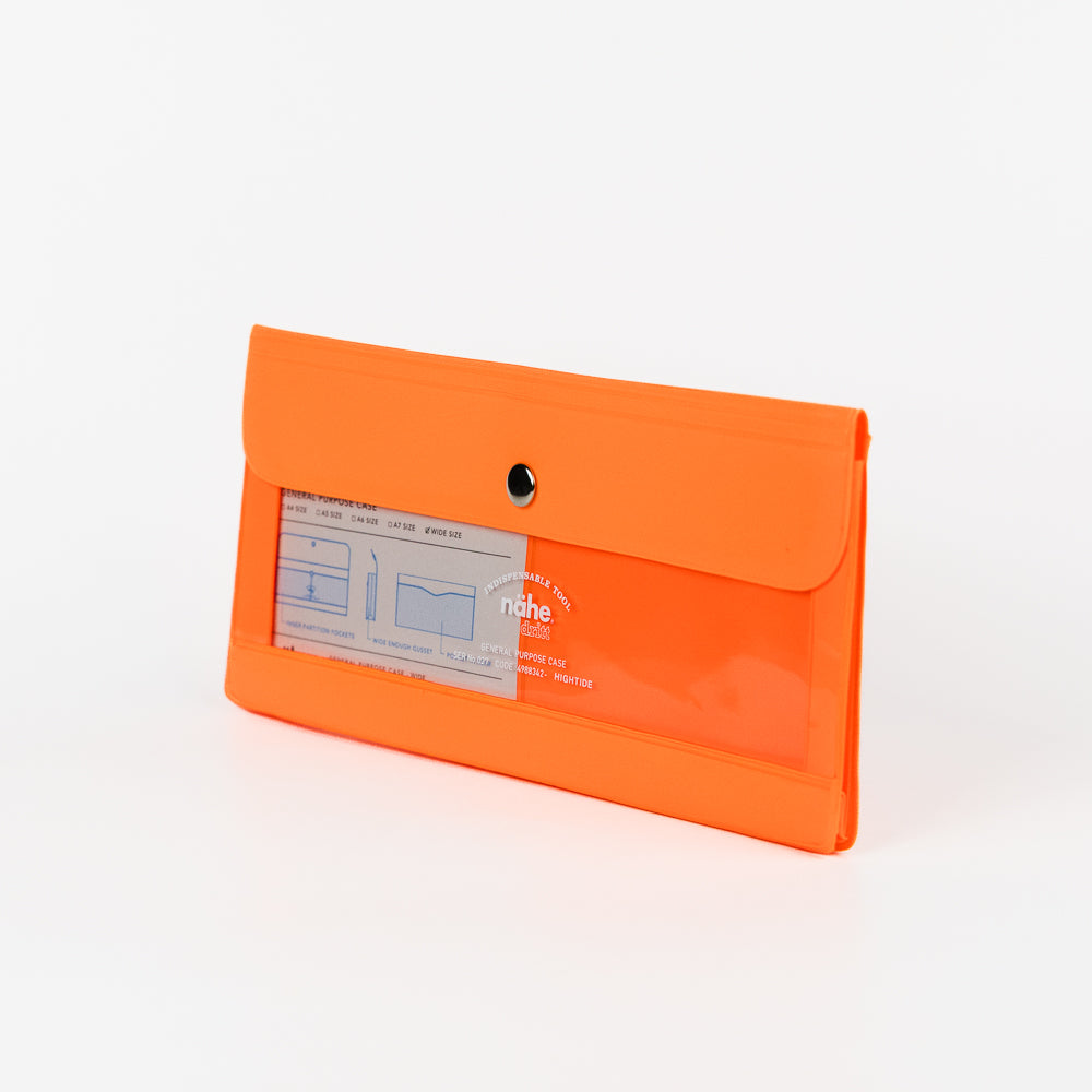 General Purpose Case / Wide - Neon Orange