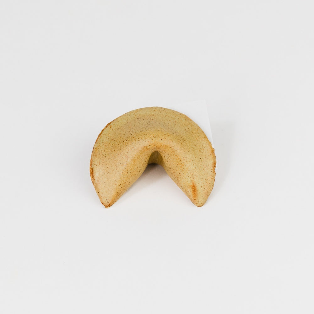 Ceramic Fortune Cookie