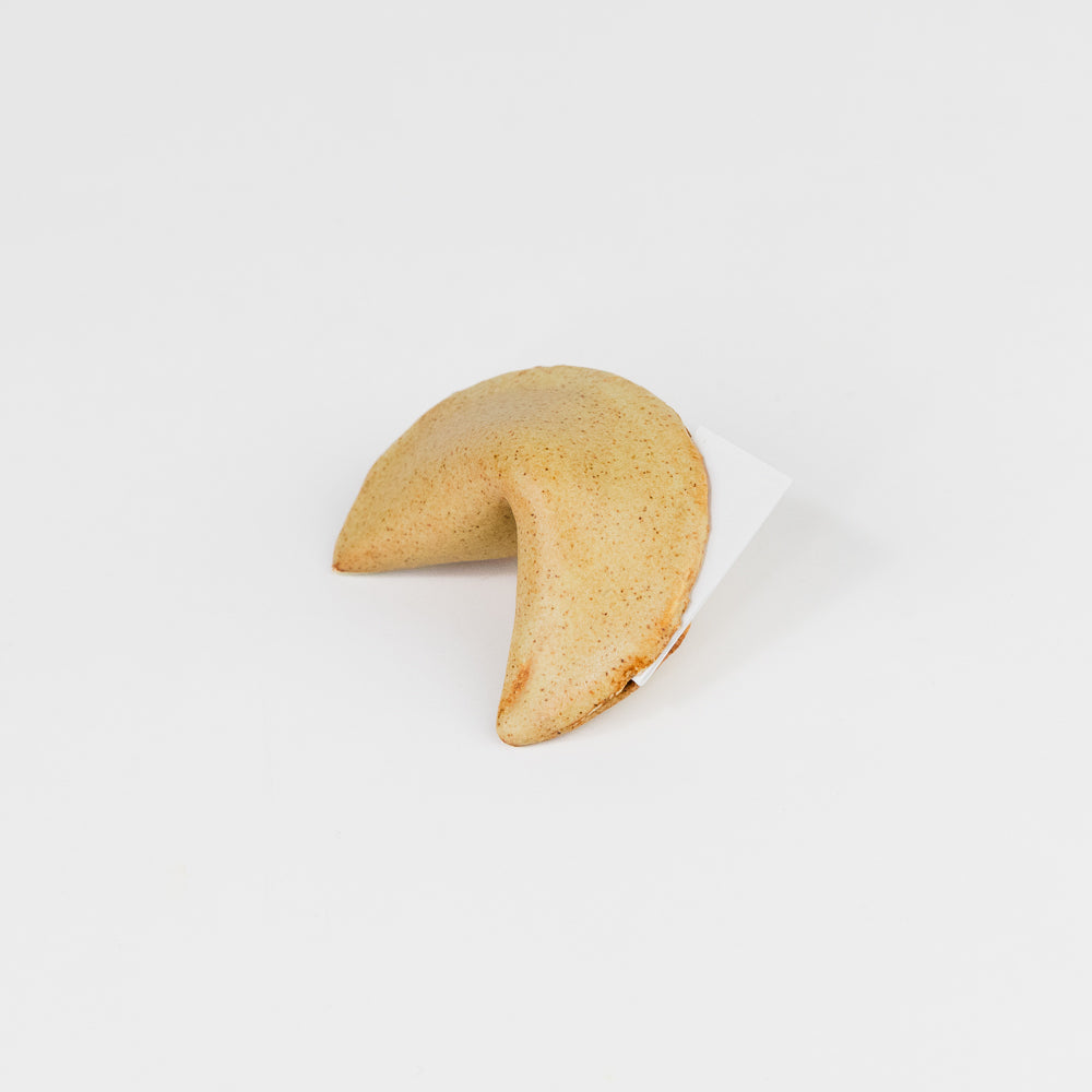 Ceramic Fortune Cookie
