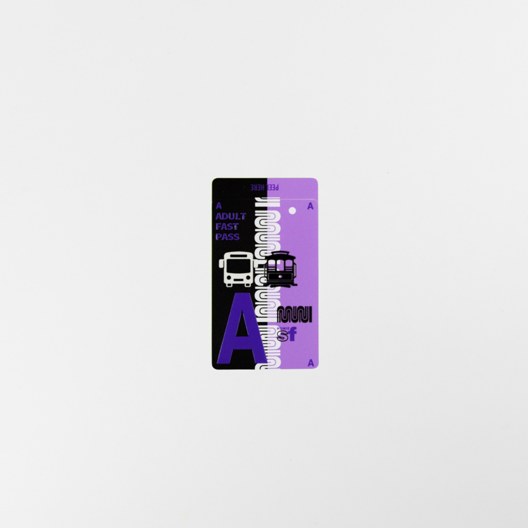 Muni Pass (Valkyries) Credit Card Decal Sticker