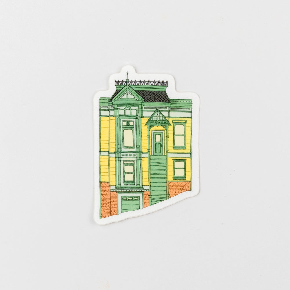 Yellow Stick Sticker