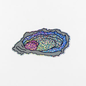 Glitter Oyster Sticker by jenny Lemons