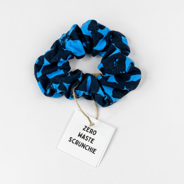 Zero Waste Scrunchie - Electric Blue