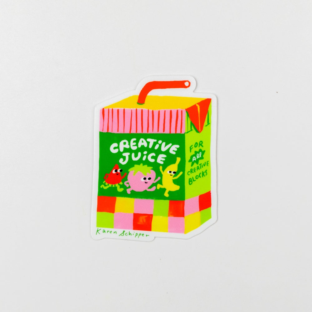 Creative Juice Sticker