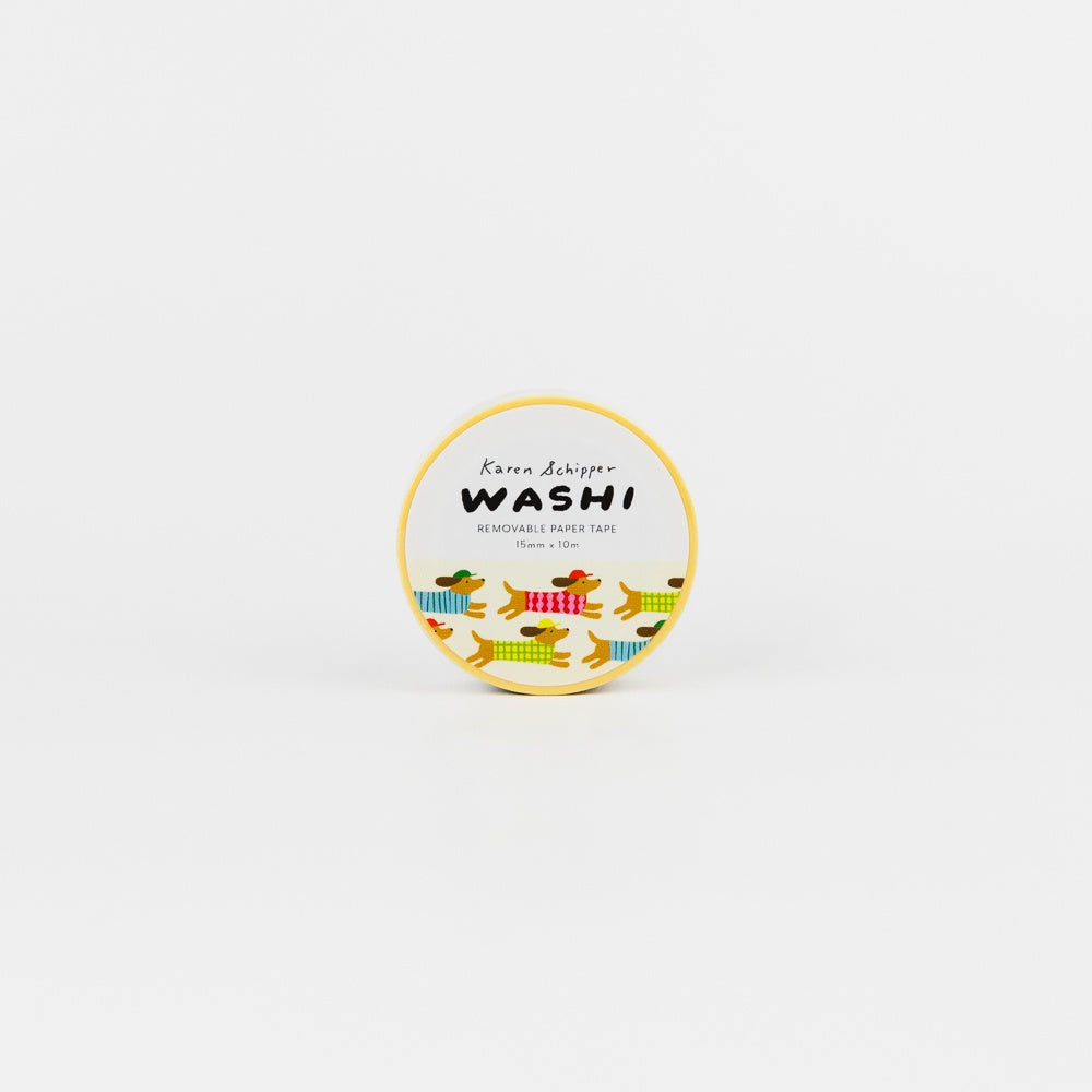 Dachshund Dog Washi Tape