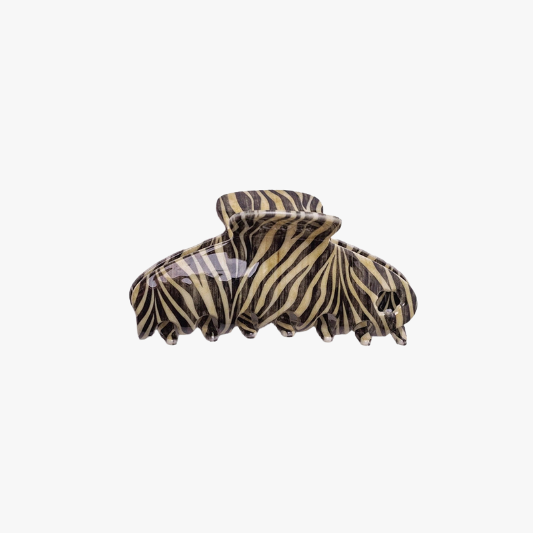KAXI House of Her Zebra Acetate Claw - Midi