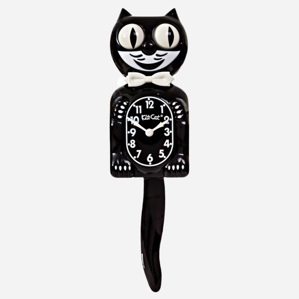 classic black kit cat klock