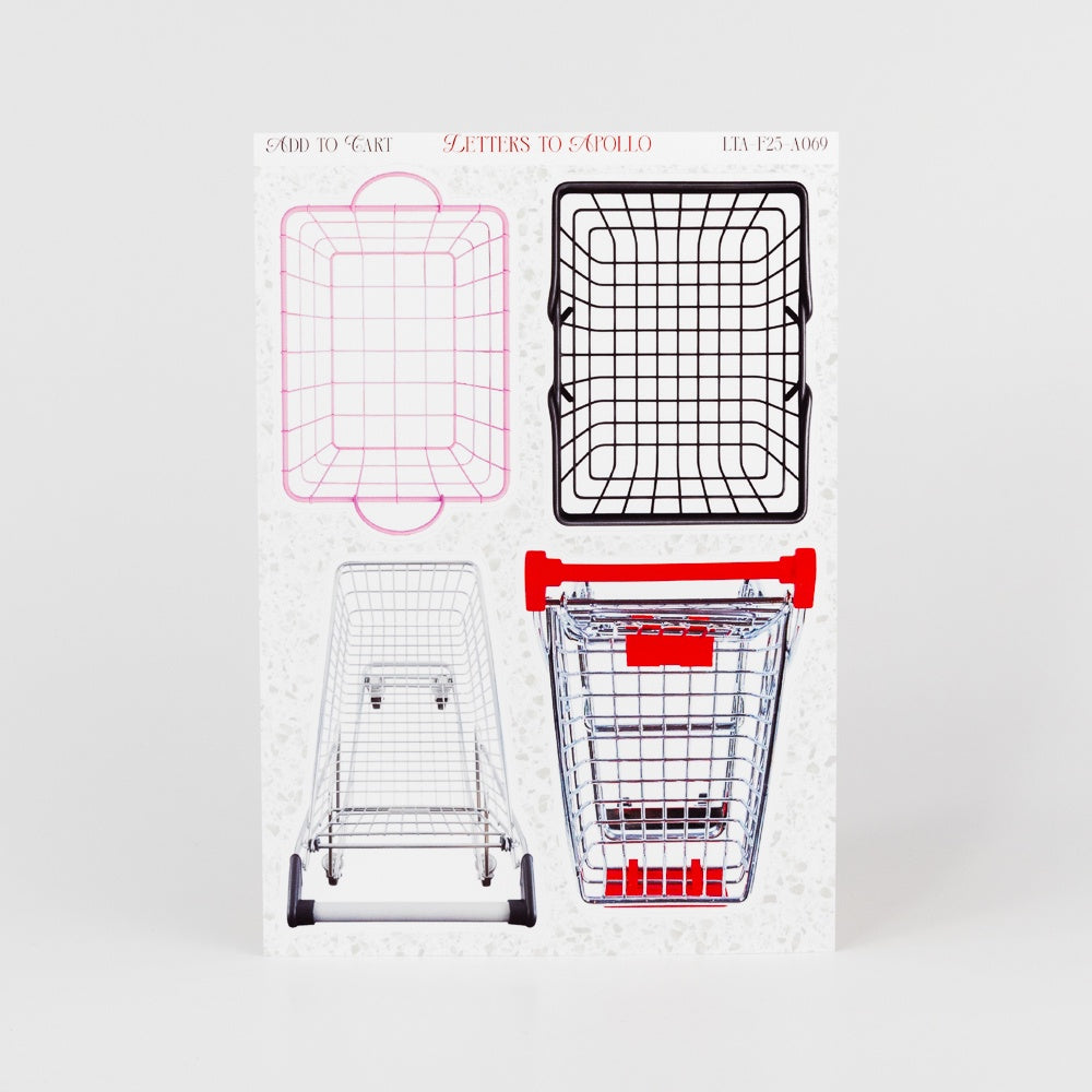 Add To Cart Sticker Sheet