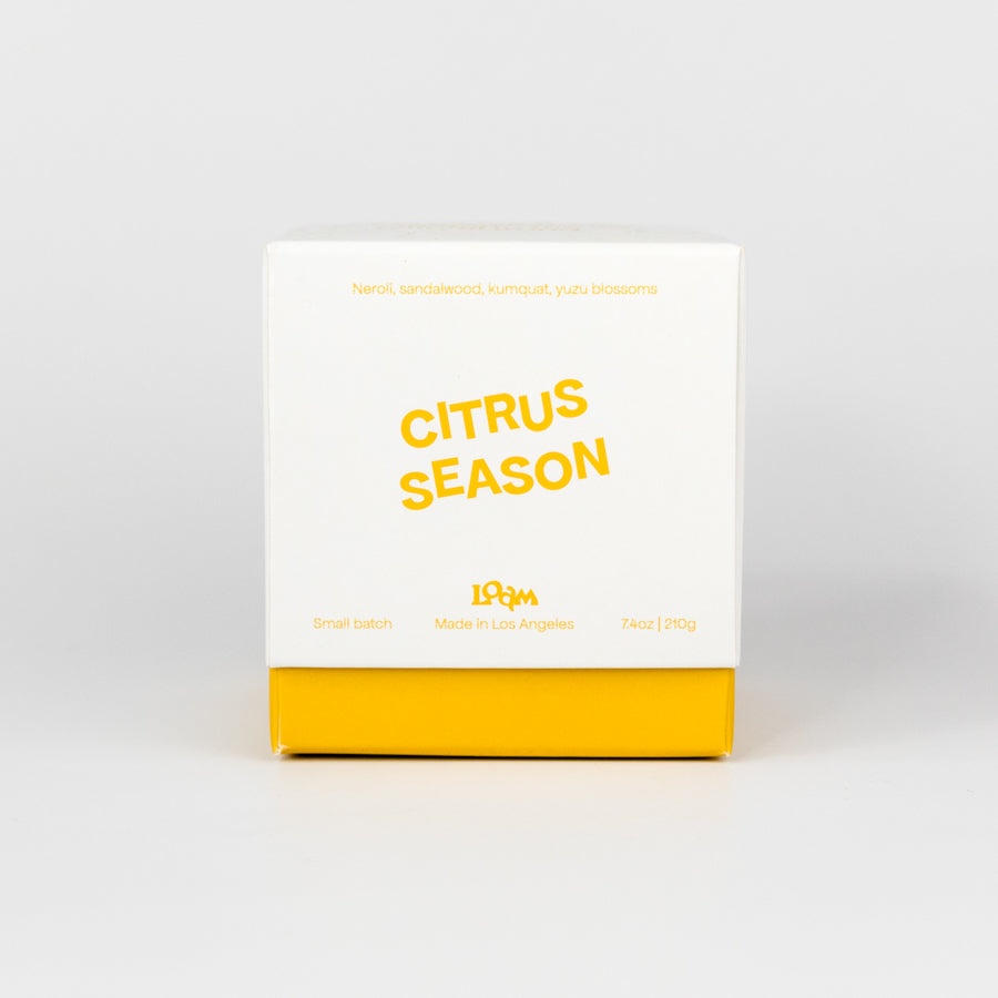 Loam Citrus Season Candle 