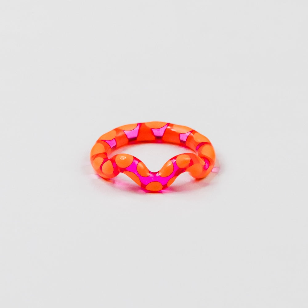 Hibiscus Single Wave Ring